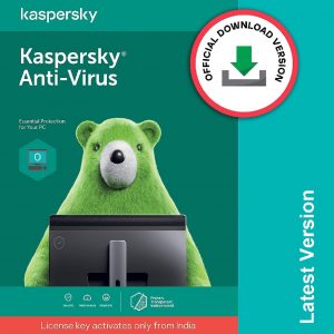Kaspersky Anti-Virus Security Latest Version – 1 PC, 1 Year (Code emailed in 2 Hours)
