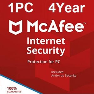 McAfee Internet Security 2021 – 1PC 4 Year (Windows)