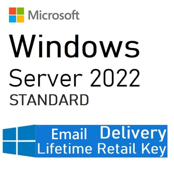 Windows Server 2022 Standard License Key (Lifetime)